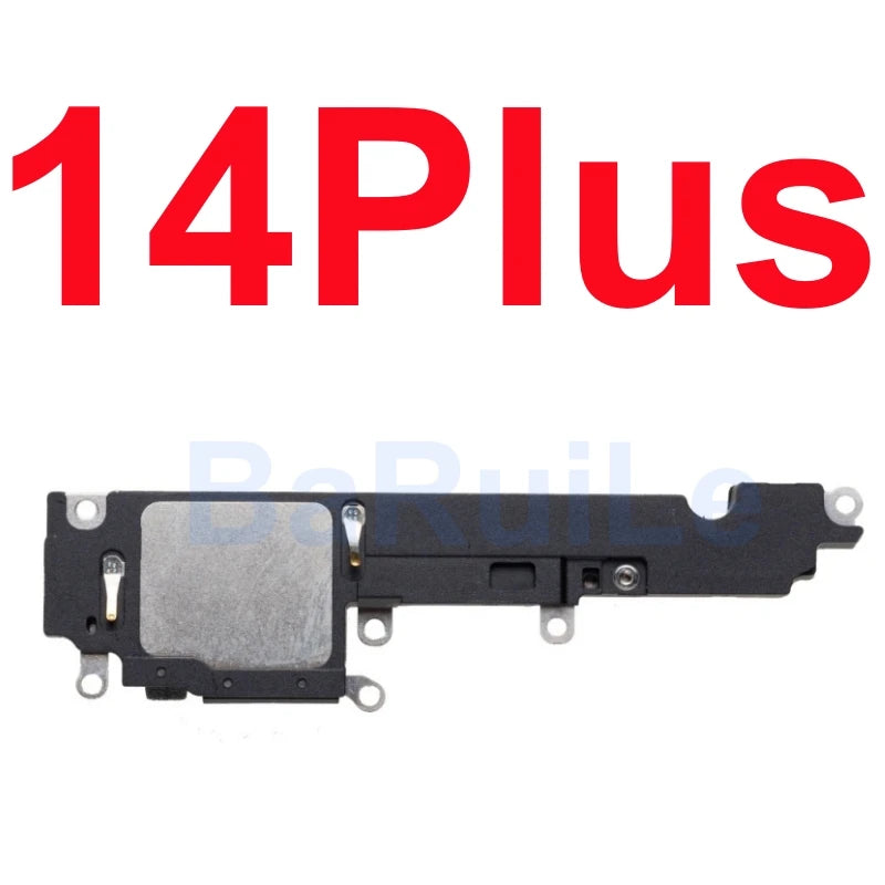 BaRuiLe Bottom Loudspeaker For iphone 12 13 14 Pro Max Mini 16 15 Plus Loud Speaker Ringer Buzzer Flex Cable Replacement Part