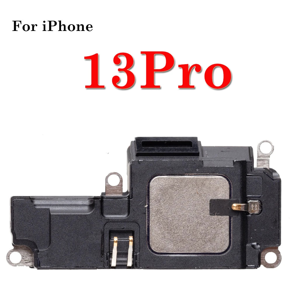 1Pcs Loudspeaker For iphone 11 12 13 14 15 Plus Mini Pro Max Lound Speaker Ringer inner Buzzer Flex Cable Replacement Parts