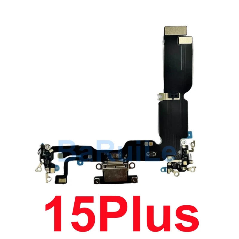 1pcs USB Charging Charger Port Flex For iPhone 11 12 13 14 Pro Max Dock Connector Microphone Headphone Audio Jack Flex Cable