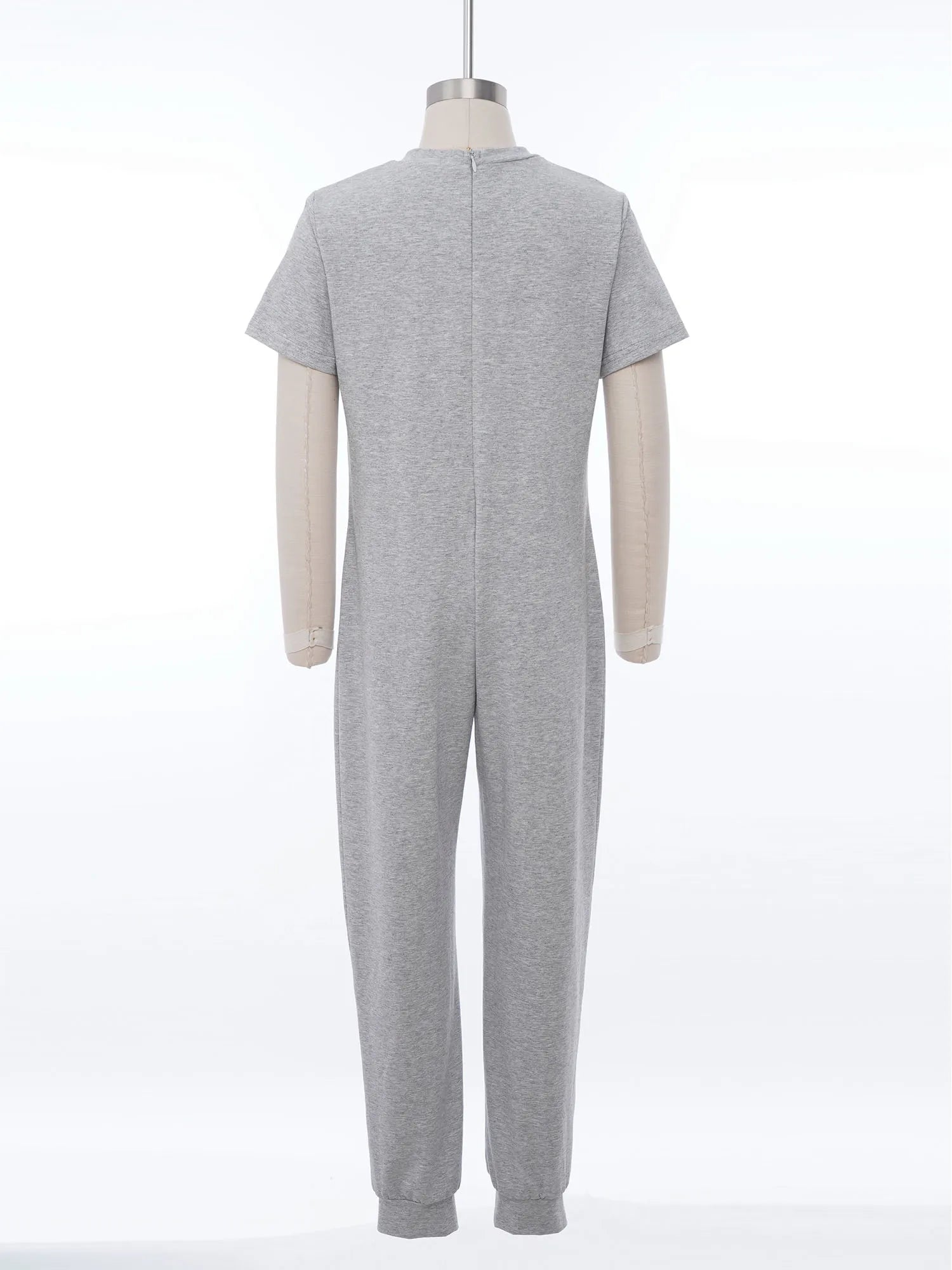 Children Anti-Strip Jumpsuit Kids Special Needs Adaptive Clothing Cotton Rompers Zipper One Piece Jumpsuit for Wearing All Day