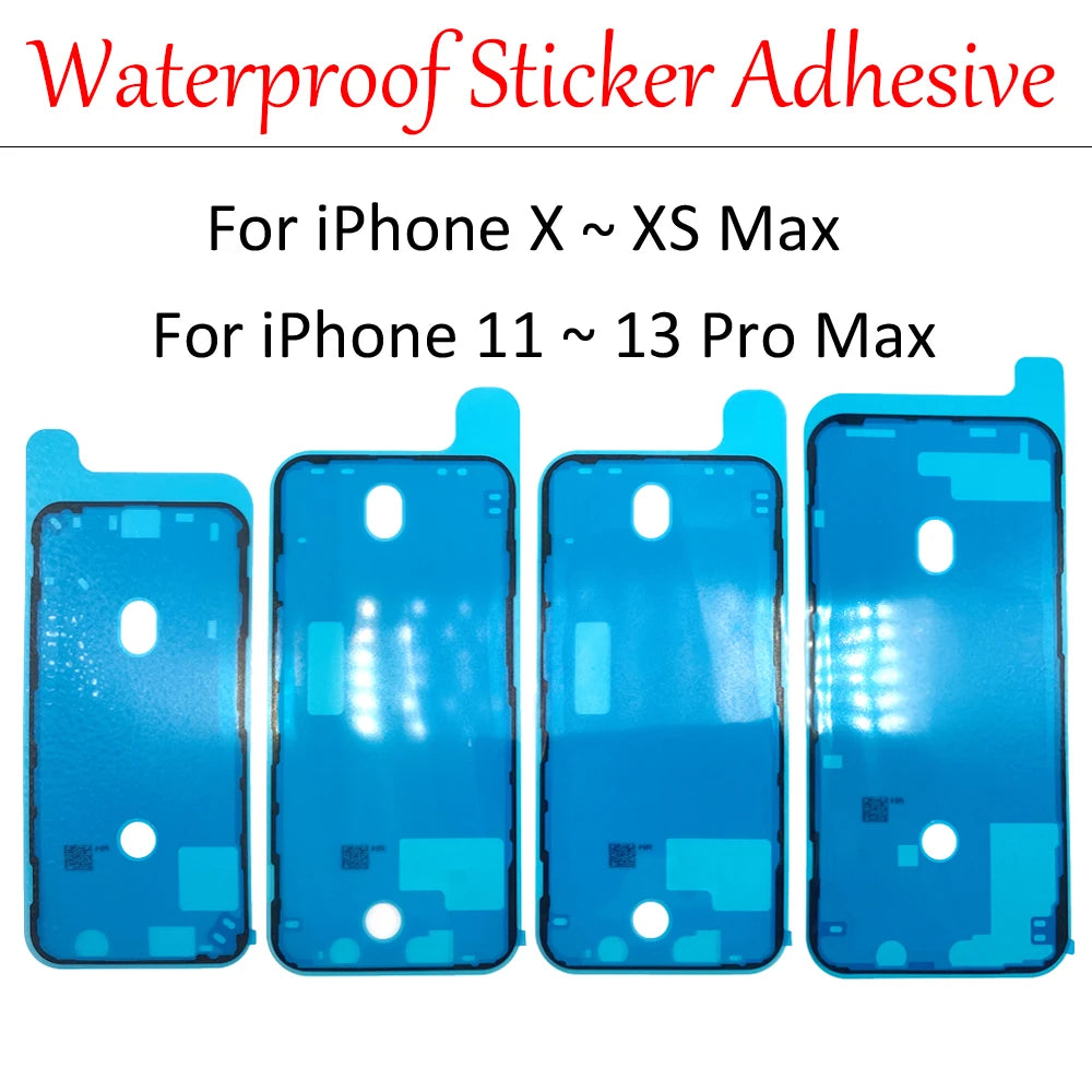 New LCD Screen Frame Seal Tape Waterproof Adhesive Sticker For iPhone 11 12 13 14 15 Pro Max Plus Phone Parts