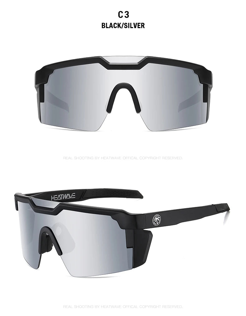 wave square women men Sunglasses Men UV Eyewear Vintage Fashion Square Men's Sun Glasses HW05