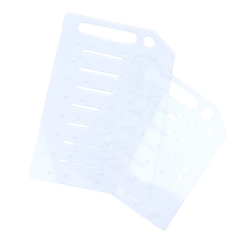 【C】3/4/6/8Layer Hard Drive Cage Hard Drive Bracket For 3.5in HDD SSD DIY Storage Acrylic Rack Shelf With Cooling Fan Space