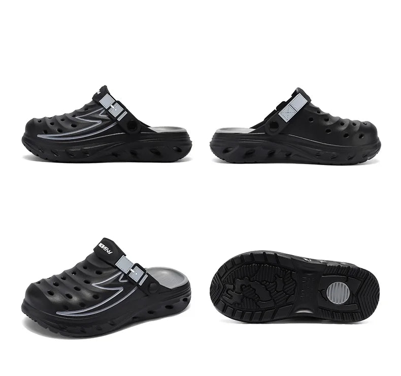 Summer Outdoor Wear for Men and Women, Non-Slip, Anti-Odor, Dual-Purpose, Wear-Resistant Beach Sandals and Slippers