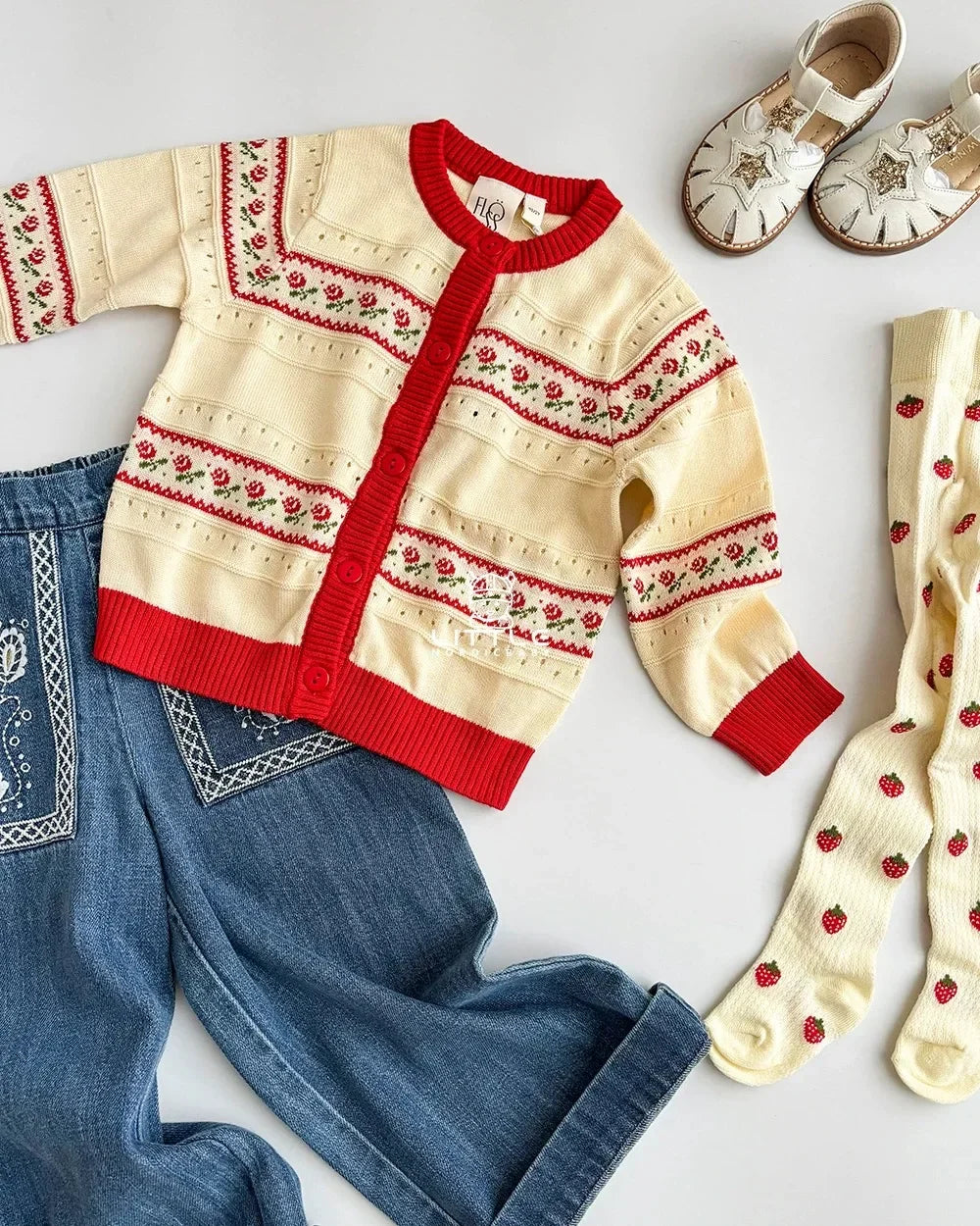 Knitted Sweater FL Brand Christmas Winter Baby Dresses Cardigan Toddler Girls Clothes Casual Dress Long Sleeve Tops and Pants