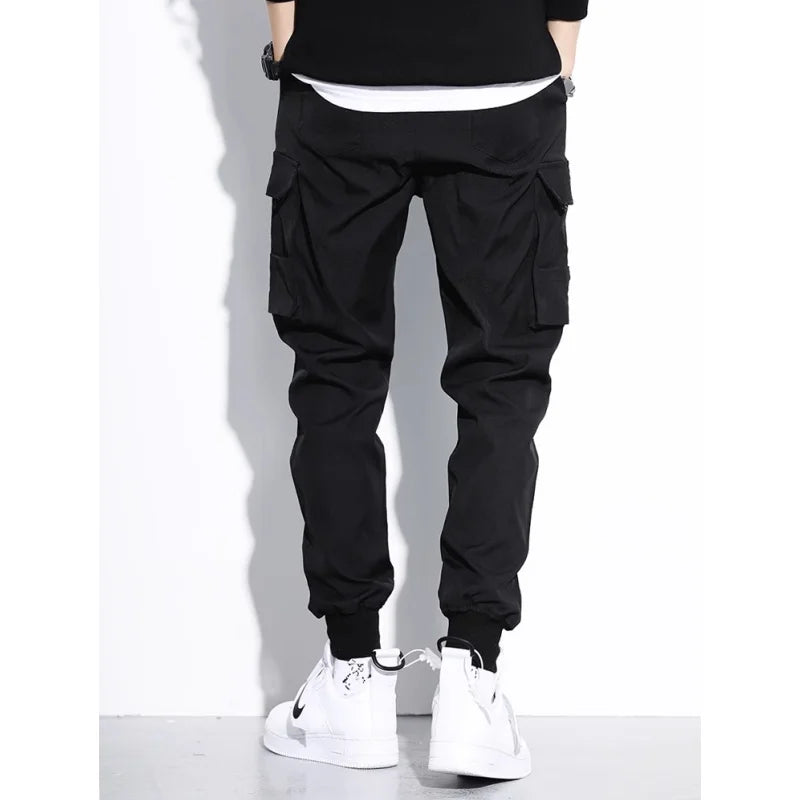2025 New men work pants, tactical pants, workwear, multi pocket casual training pants, jogging and hiking casual pants