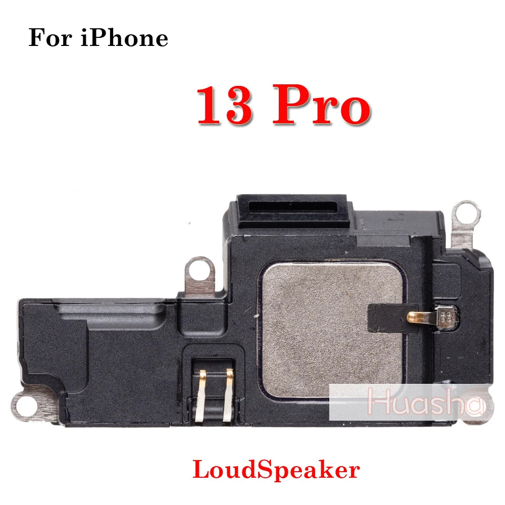 1Pcs Loudspeaker For iphone 11 12 13 14 15 Plus Mini Pro Max Lound Speaker Ringer inner Buzzer Flex Cable Replacement Parts