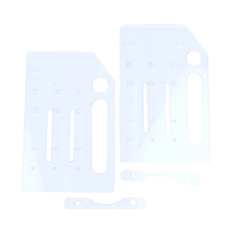 【C】3/4/6/8Layer Hard Drive Cage Hard Drive Bracket For 3.5in HDD SSD DIY Storage Acrylic Rack Shelf With Cooling Fan Space