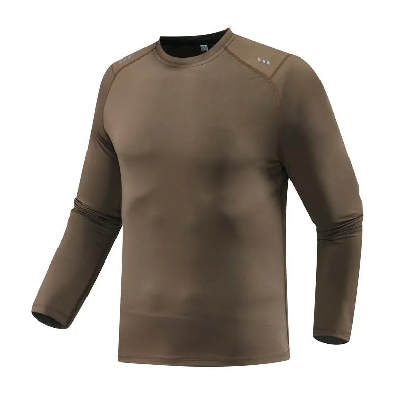 Pullovers Shirts Long Sleeve Breathable Jersey Sun Protection Male Outerwear Jogging Sport Clothing Men Training Quick Dry Tops