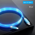 LED PD 60W USB Type C to USB C Cable for iPhone 15 Pro Max Xiaomi Huawei  Fast Charging Charger Data Cable USB-C Cable 1m 2m