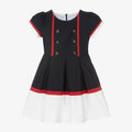 Spanish Baby Dresses Children Boutique Summer Dresses Infant Baptism Cotton Frocks Christening Clothes