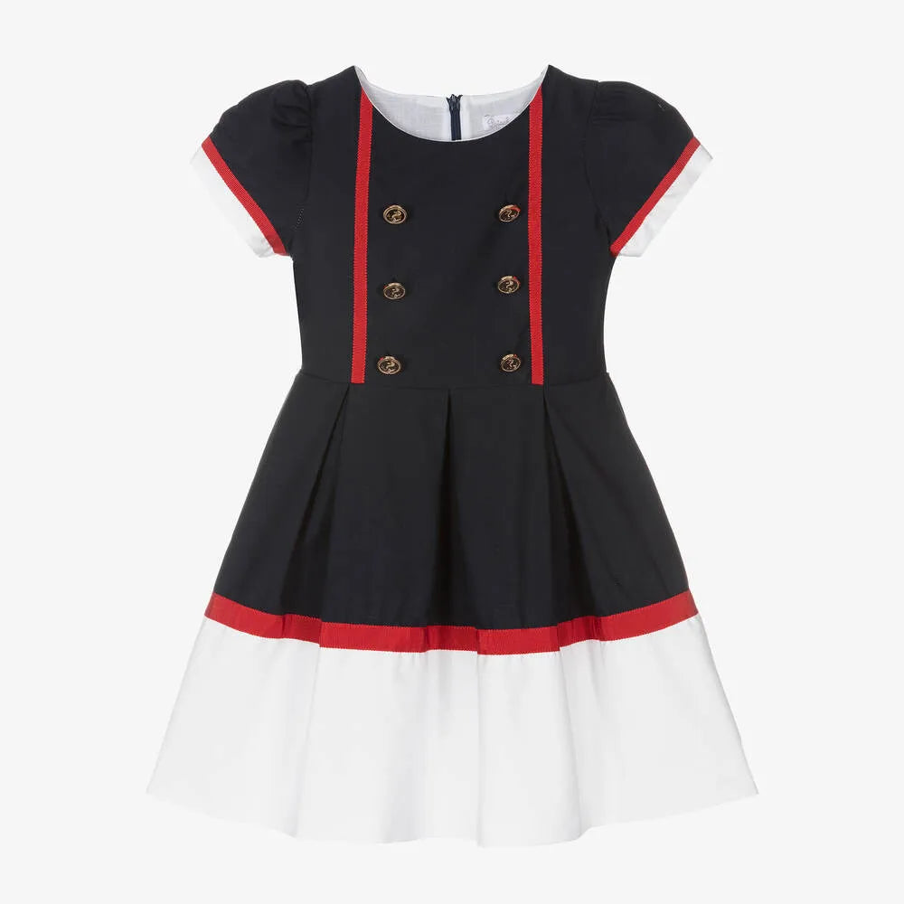 Spanish Baby Dresses Children Boutique Summer Dresses Infant Baptism Cotton Frocks Christening Clothes