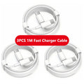 1-3pcs 120W PD USB-C to USB C Fast Charger Cable For Apple iPhone 17 Pro Max 16 15 Plus 14 13 12 11 X XS Type C Quick Charging