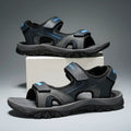 Summer New Sandals Men's Water Beach Breathable Quick Drying Shoes Comfortable Flat Bottom Non slip Sandals Driving Shoes
