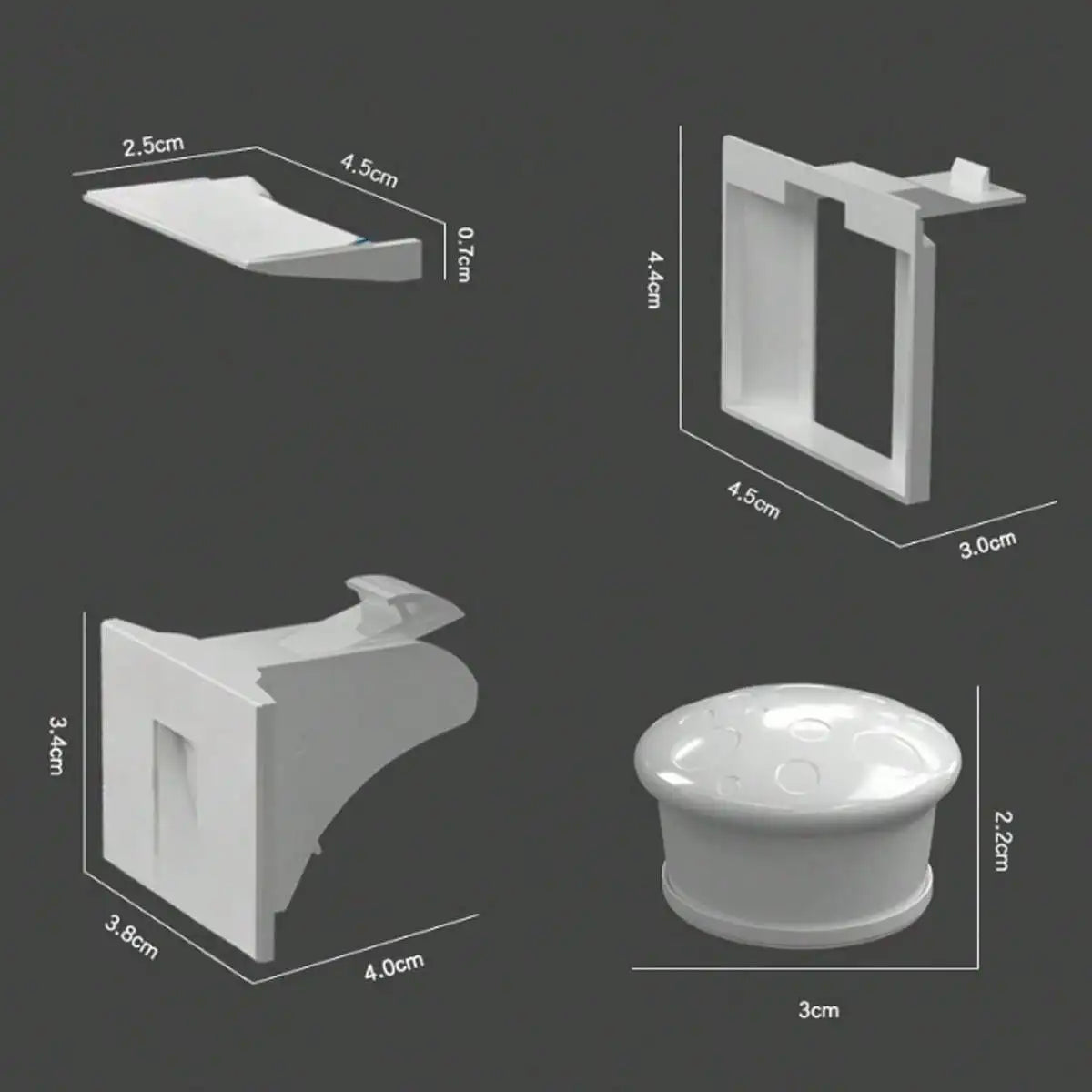 1 piece of non perforated magnetic cabinet lock is easy to install in seconds without the need for screws or drilling
