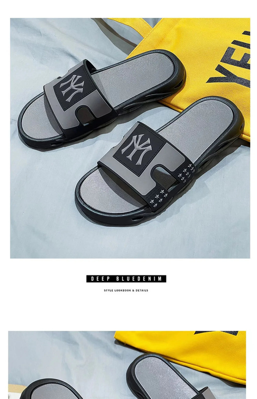 Summer Sandals Slippers Men Beach Outdoor Non-Slip Fashion Flip-Flops Brand Sports Street Wear Casual Shoes Ciabatte Uomo Trend
