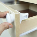 1 piece of non perforated magnetic cabinet lock is easy to install in seconds without the need for screws or drilling