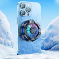 Cooling Magnetic Wireless Chargers Universal Mobile Phone Radiator Back Clip Fan for IPhone 17 16 15 13Pro Max Samsung Xiaomi