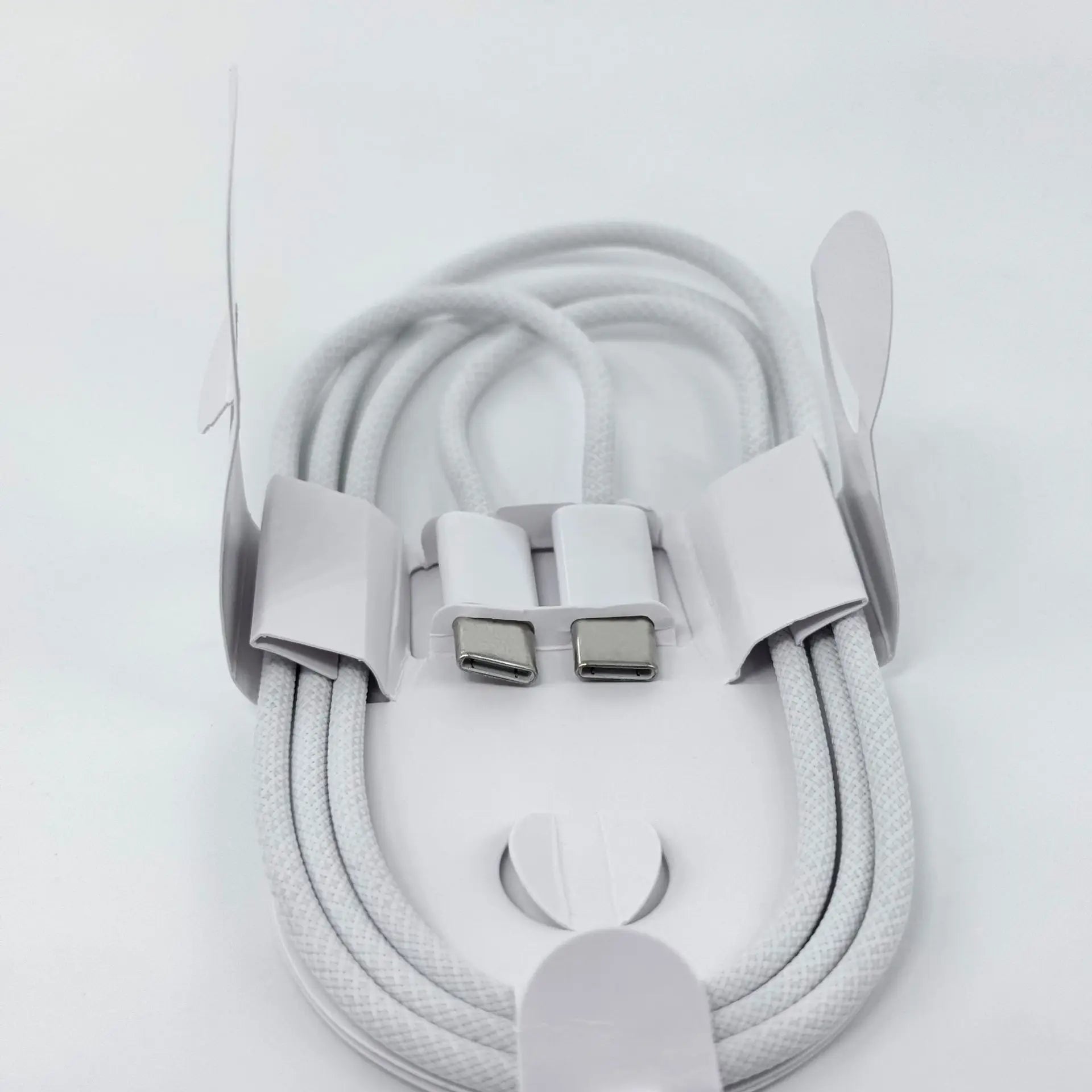 1-50Pcs 60W USB C to Type C Weaving Cable For Apple iPhone 11 12 13 14 15 16 Pro Max Plus Fast Charging Cable Phone Accessories