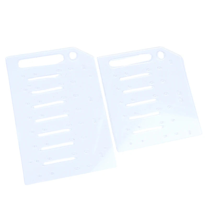 【C】3/4/6/8Layer Hard Drive Cage Hard Drive Bracket For 3.5in HDD SSD DIY Storage Acrylic Rack Shelf With Cooling Fan Space