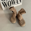 Women's Sandals Summer Fashion Bohemian Platform Sandals Hollow Out Ort Tube Pants Women Boots Retro Roman Boots Sandalias Mujer