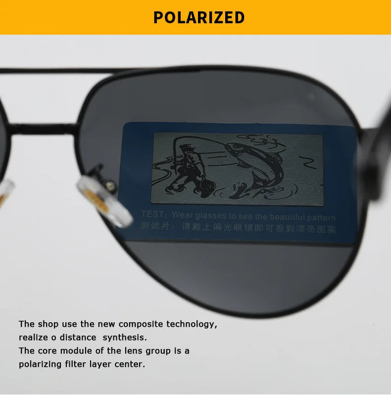 AUDI Polarized Sunglasses With Original Box Men Luxury Designer Driving Sun Glasses Male Pilot Eyewear UV400 Goggles for Gift