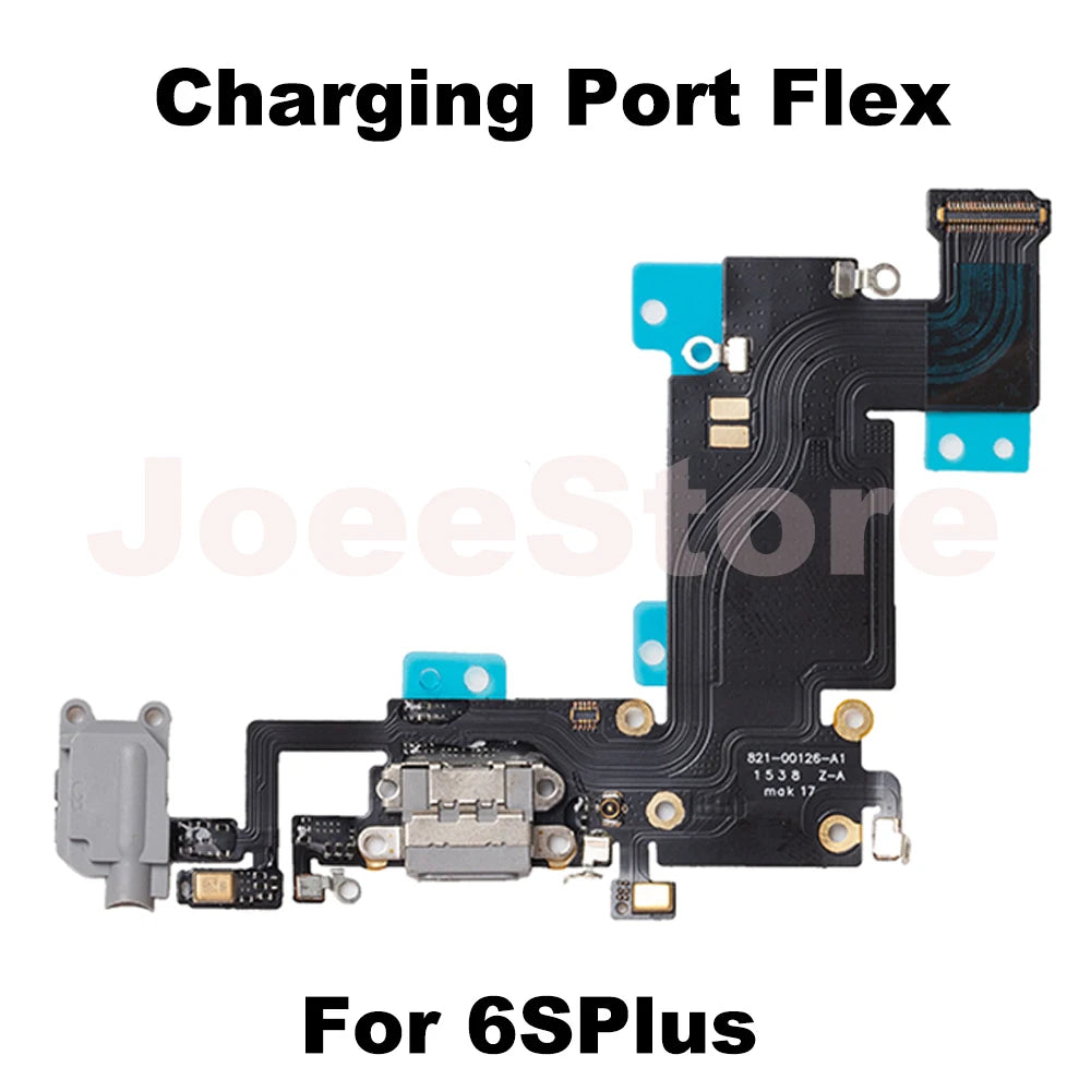 1pcs Charging Port Flex Cable for iPhone 11 X XS XSMax XR 6 6S 7 8 Plus USB Charger Dock Connector With Microphone Ribbon Repair