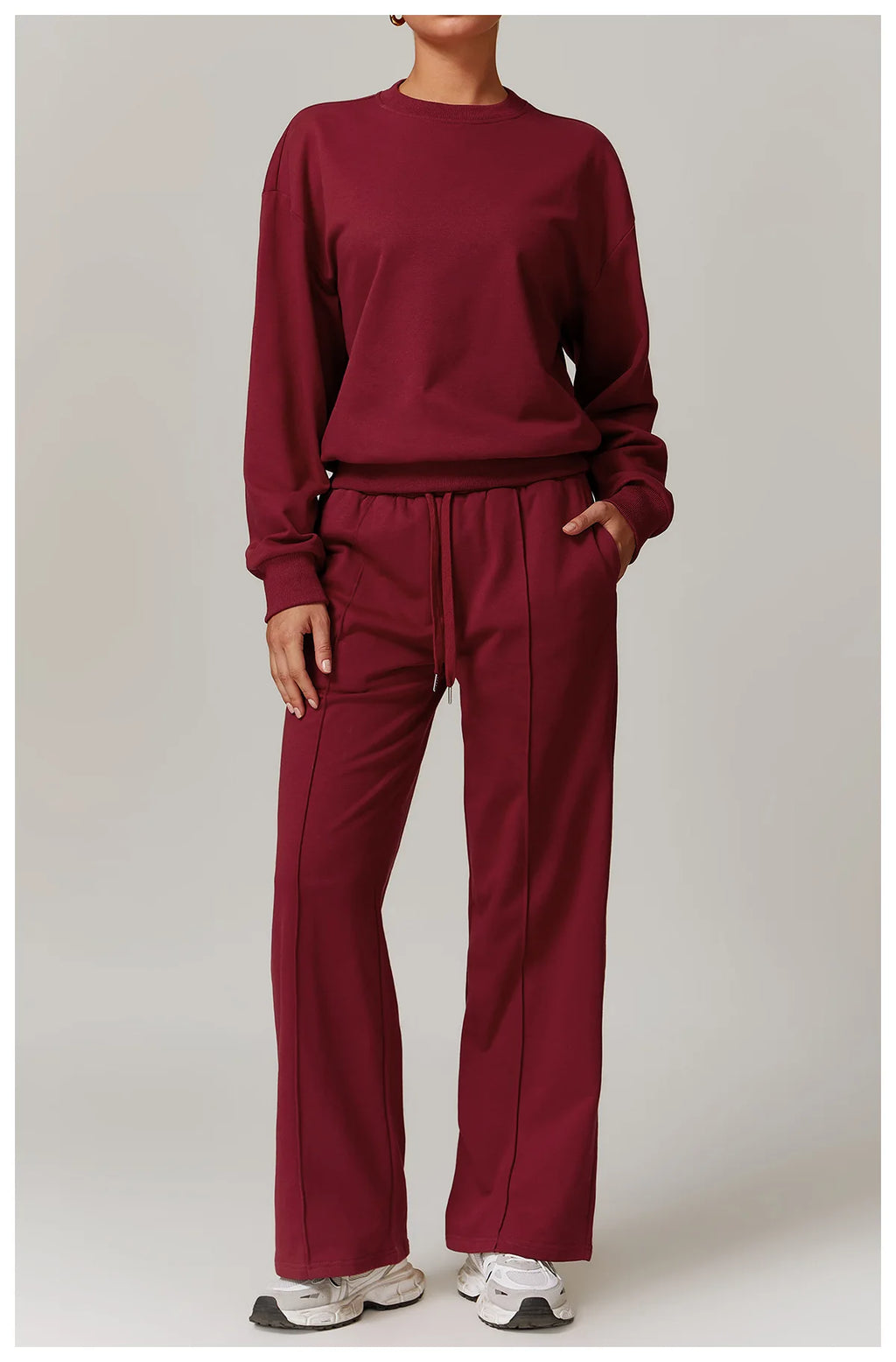Women's High Waisted Straight pants Sweatpants Casual Yoga Jogger Pants elegant pants Women Pants Yoga With Pockets pantalones