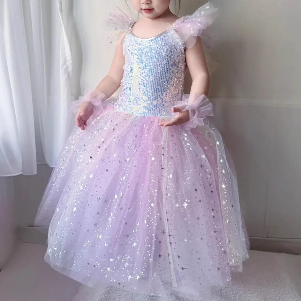 Summer Stage Girl Dress Tutu Ballerine Dance Kids Ballet Leotards Party Baby Dresses Outfit Ballet Girls Clothing Vestidos