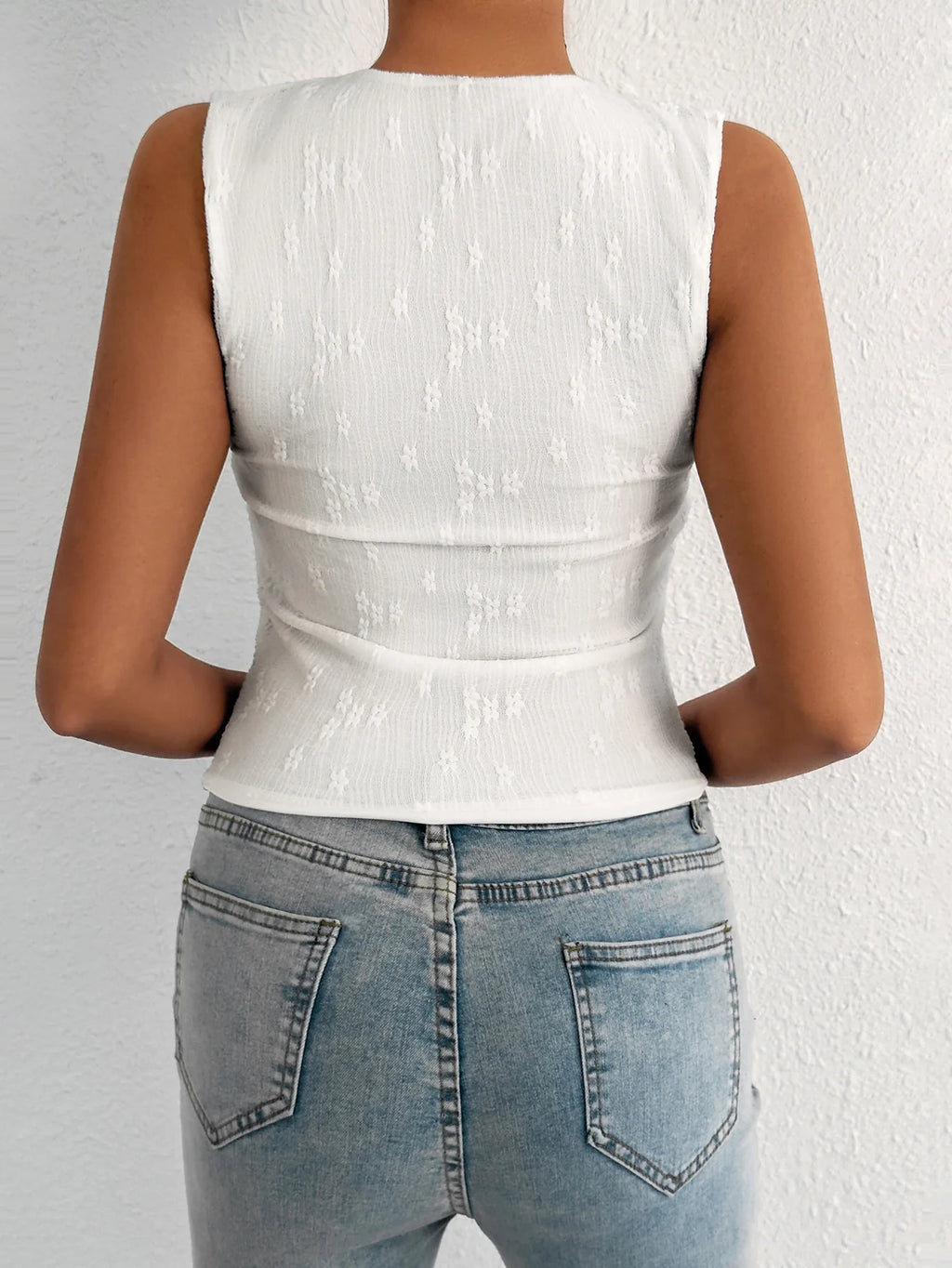 Fairyshely 2026 Sexy Summer Sleeveless Short Lace Top Women Hollow Bodycon Crop Tops Lady Solid Off Shoulder Club Party Clothes