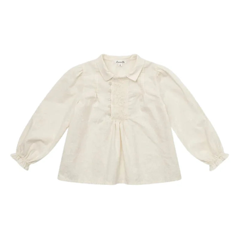 Girl Clothes LOU Brand 2025 New Autumn Kids Blouse and Skirts Sets Cute Sweater Children Outwear Floral Baby Dresses Princess