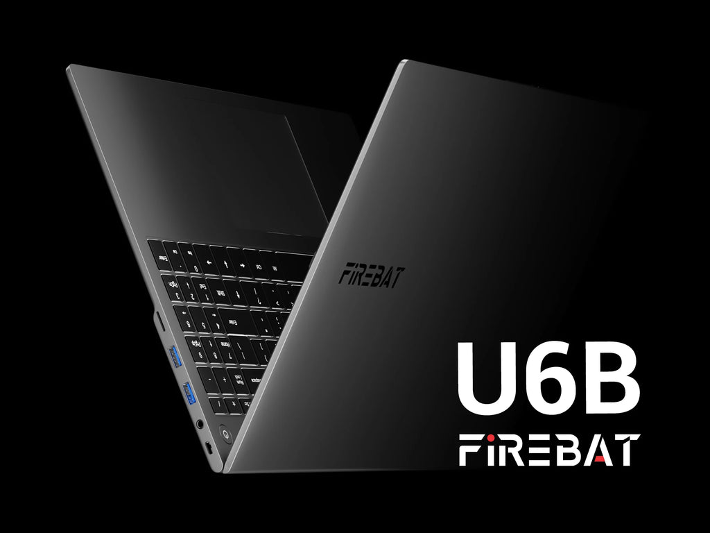 FIREBAT U6B 16 Inch Laptop Ryzen7 H255 CPU DDR5 16GB RAM 512GB ROM 2.5K 120Hz Windows11 Wifi6 BT5.2 Gamer Bussiness Notebook