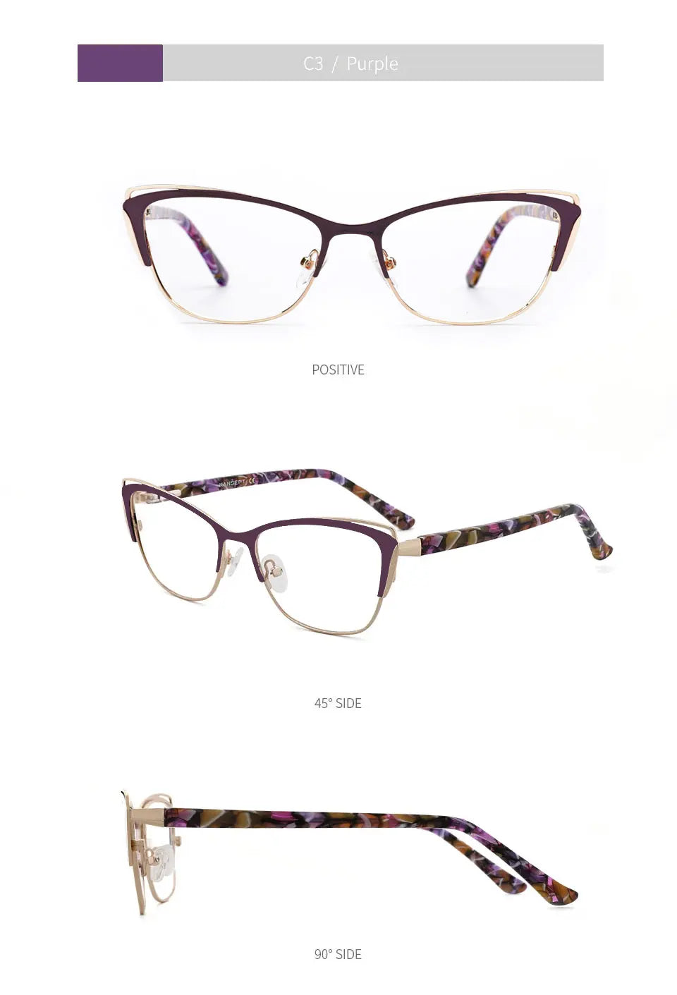 KANSEPT Reading Glasses Woman Transparent Eyepieces Eye-glasses -2 Luxury Mens Lenses to Read Woman's Eyeglasses Women Lens Men