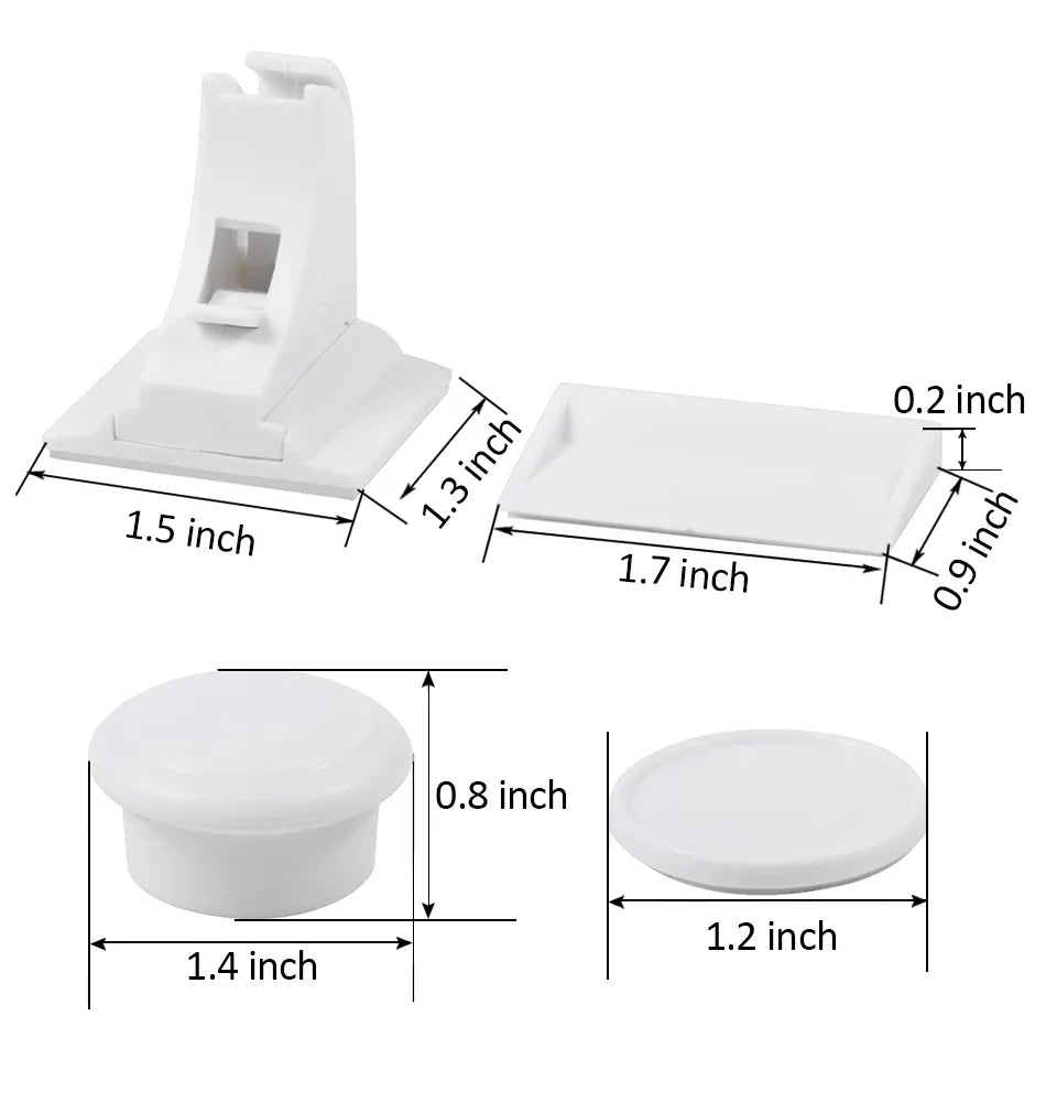 Magnetic Baby Proofing Locks Child Safety Latches For Drawers Cabinets Kids Protection Childproof Security Systems Home