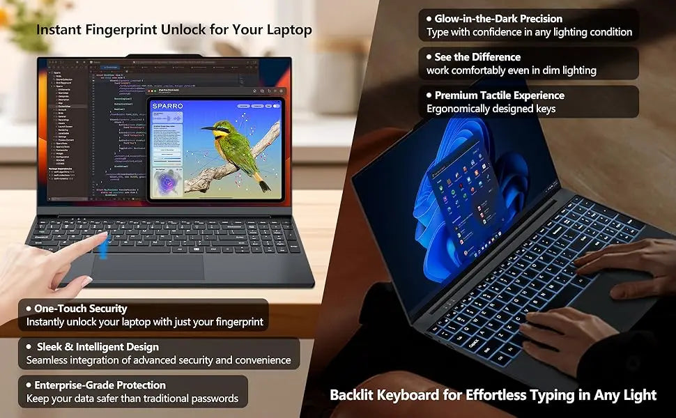 2026 15.6" Gaming Laptop Computer Intel Core i9 10980HK Windows 11 Pro PC Gamer 16GB RAM 1/2TB SSD Notebook PC Portable Laptops