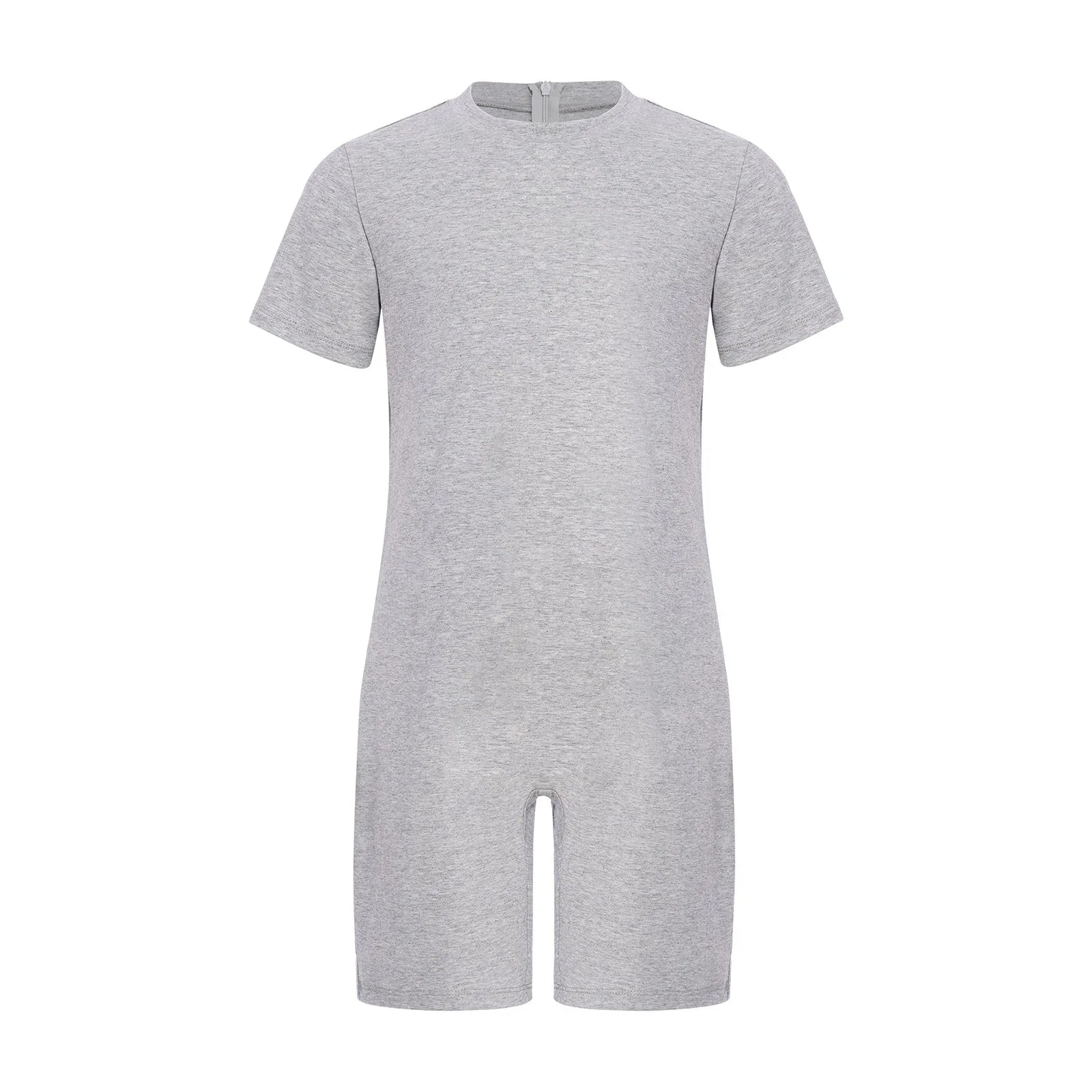 Children Anti-Strip Jumpsuit Kids Special Needs Adaptive Clothing Cotton Rompers Zipper One Piece Jumpsuit for Wearing All Day