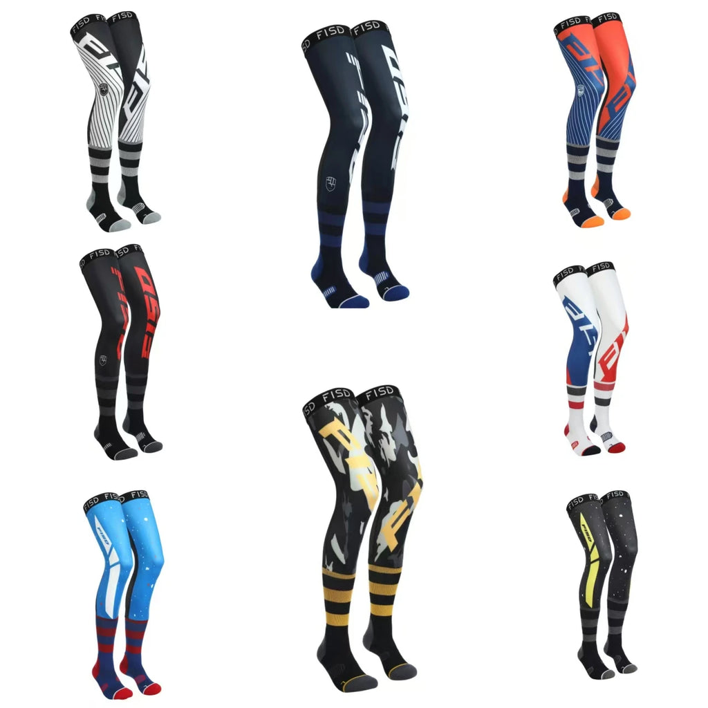2025 FISD off-road motorcycle riding long socks eight color bicycle riding long socks fast drying breathable