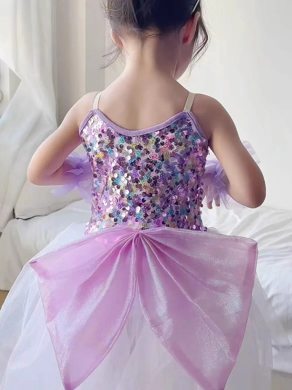 Summer Stage Girl Dress Tutu Ballerine Dance Kids Ballet Leotards Party Baby Dresses Outfit Ballet Girls Clothing Vestidos