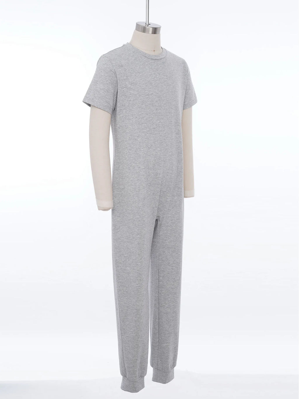 Children Anti-Strip Jumpsuit Kids Special Needs Adaptive Clothing Cotton Rompers Zipper One Piece Jumpsuit for Wearing All Day