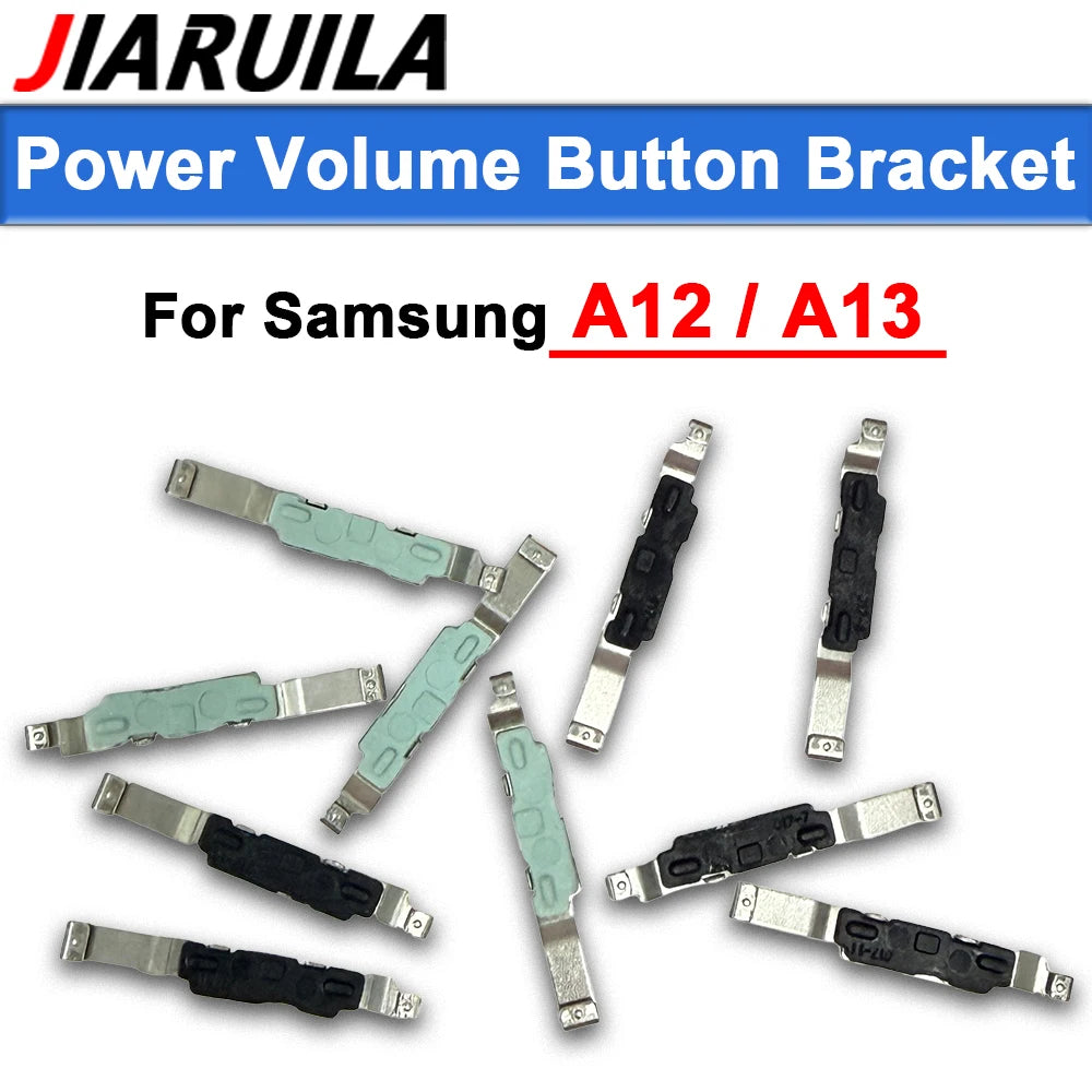 2-10Pcs For Samsung A12 / A13 Power Volume Button Side key Spring Clip Bracket for Fixing Flex Cable and Buttons Repair Parts