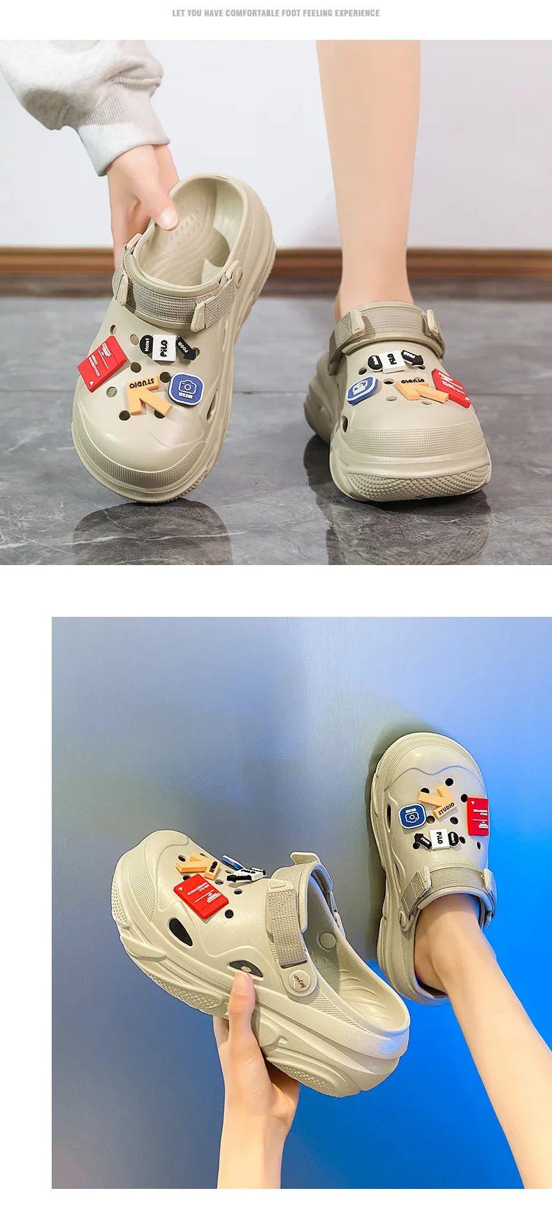 Summer Outdoor Beach Casual Sandals, Lightweight and Breathable Household Shoes, Anti Slip and Breathable Fishing Slippers