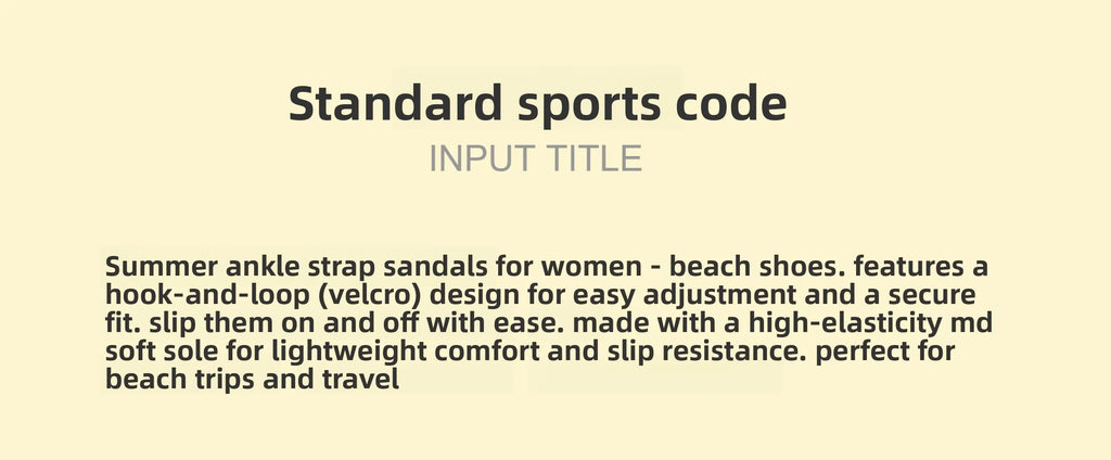 Summer Women's Sandals Shock Absorption Anti-slip Lightweight Comfortable Beach Travel Sandals Flat Bottom Slip-On Casual Loa...