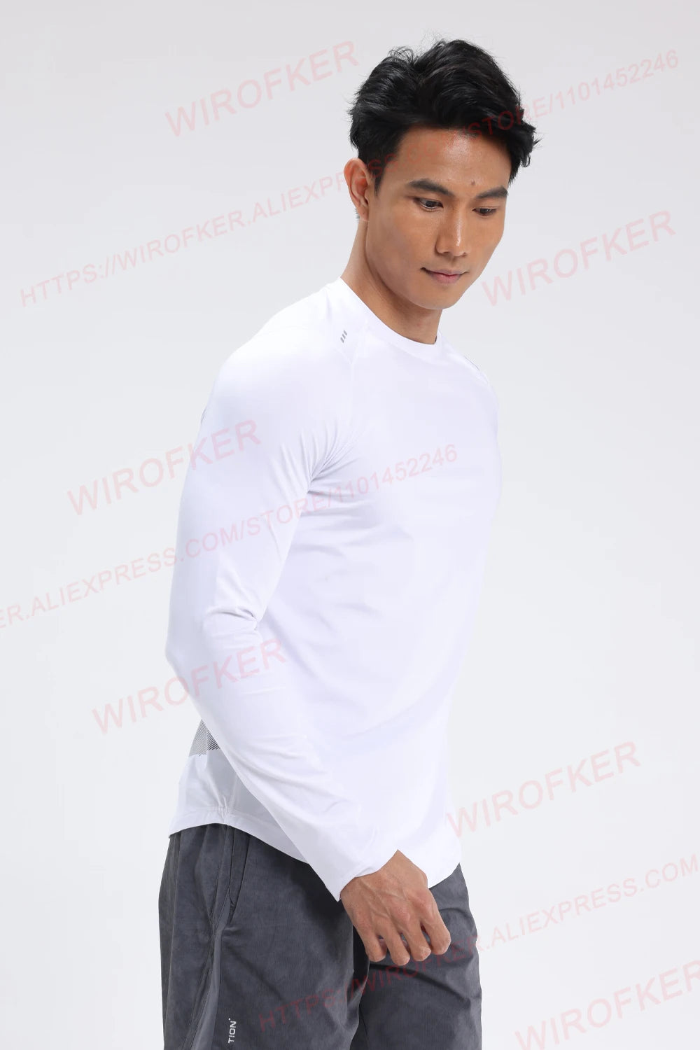 Pullovers Shirts Long Sleeve Breathable Jersey Sun Protection Male Outerwear Jogging Sport Clothing Men Training Quick Dry Tops