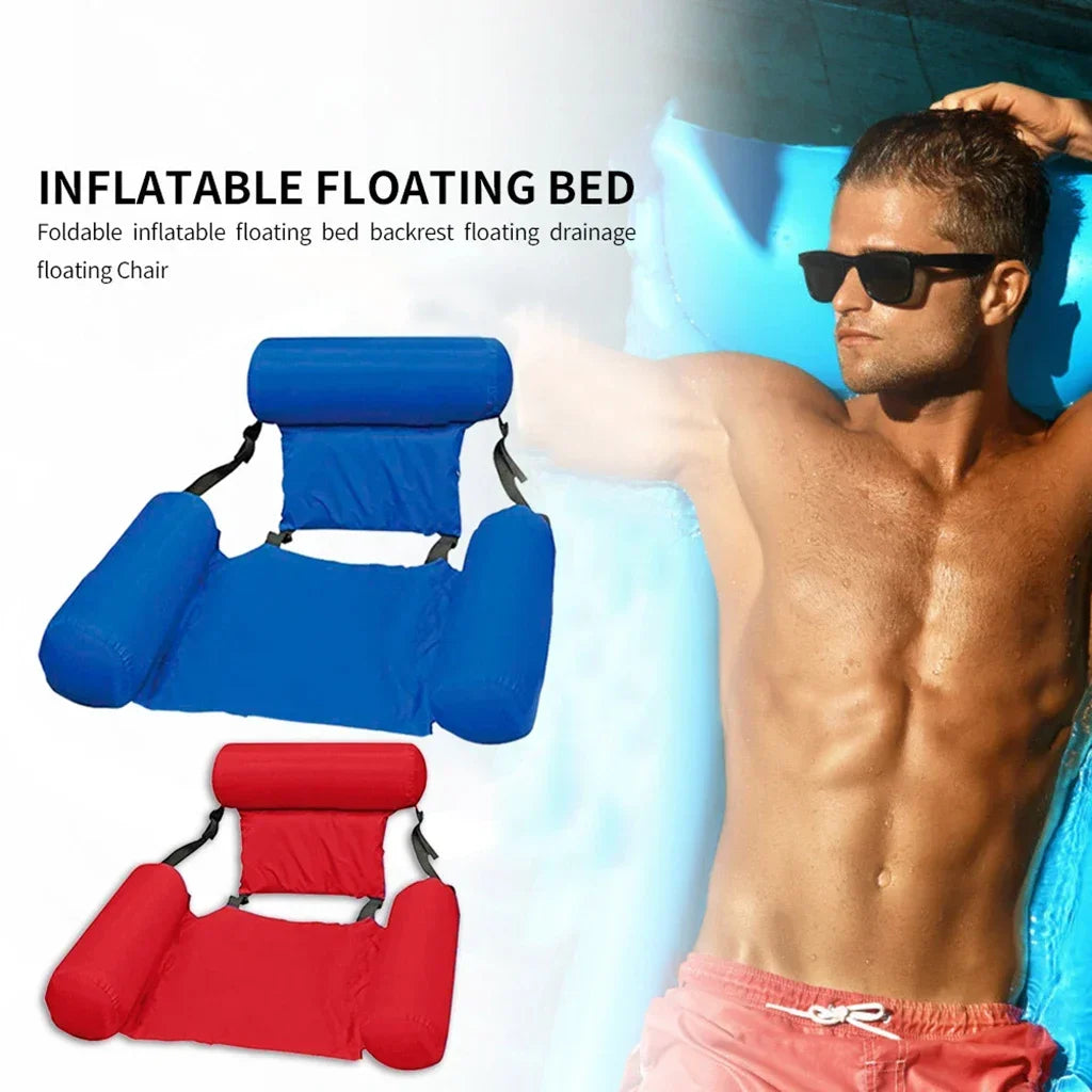 Inflatable Mattresses Water Swimming Pool Accessorie Hammock Lounge Chair Pool Float Water Foam Board Toys Float Mat Pool Rafts