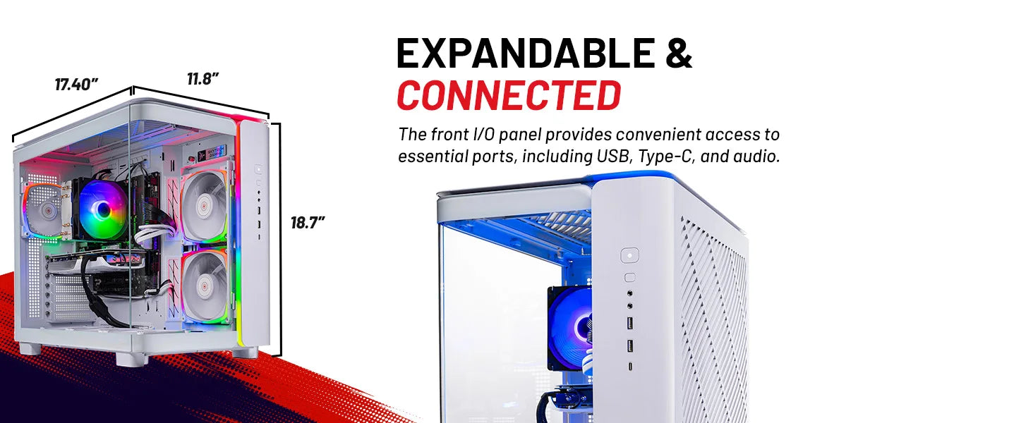 AMD Ryzen 7 7700 3.8GHz, NVIDIA RTX 4070 Super 12GB, 1TB NVMe SSD, 16GB DDR5 RAM 6000, 750W Gold PSU, Wi-Fi, Win 11, Desktop