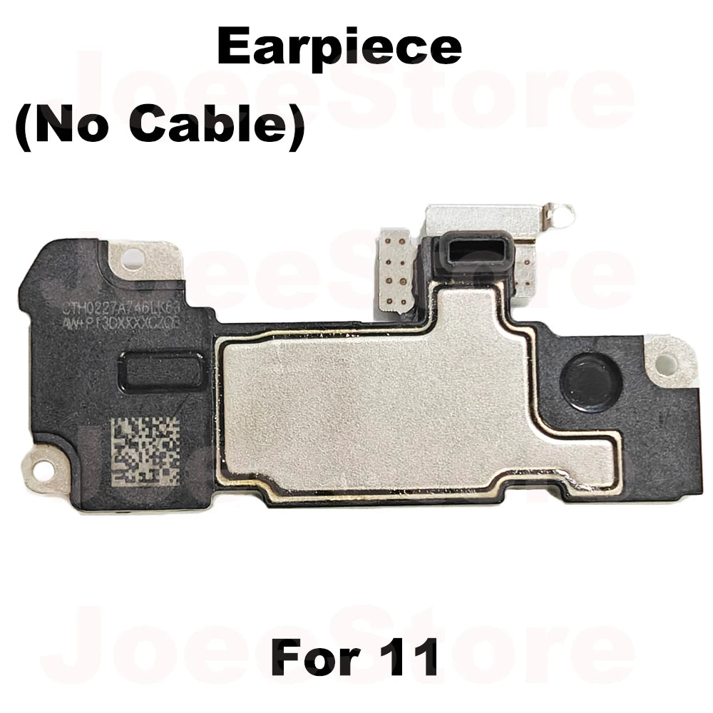 Earpiece For iPhone 11 11Pro 11ProMax Ear Speaker With Proximity Sensor Flex Cable Top Small Headset Fix Sound Loudspeaker Parts
