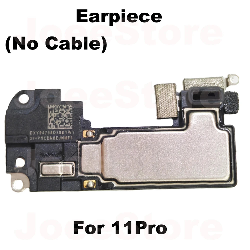 Earpiece For iPhone 11 11Pro 11ProMax Ear Speaker With Proximity Sensor Flex Cable Top Small Headset Fix Sound Loudspeaker Parts