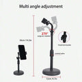 360° Rotatable Anti-Slip Base Desktop Holder Foldable Adjustable Mobile Phone Bracket Phone Video Live For iPhone Samsung Xiaomi