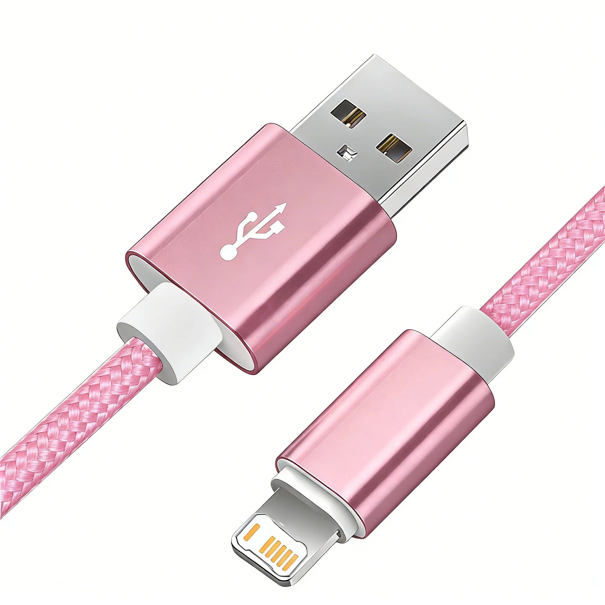 For iPhone 11 12 13 Mini 14 Pro Max USB Fast Charging Braided Cable For iPhone 7 8 14 Plus X XR XS Max Quick Charge Weaving Wire