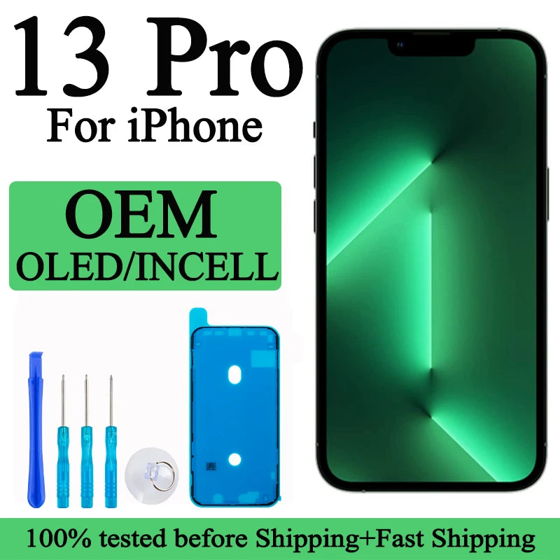 A2636 A2638 A2639 A2640 A2483 Original Lcd For IPhone 13 Pro New Display Touch With 3D Touch Screen Replacement Factory Display